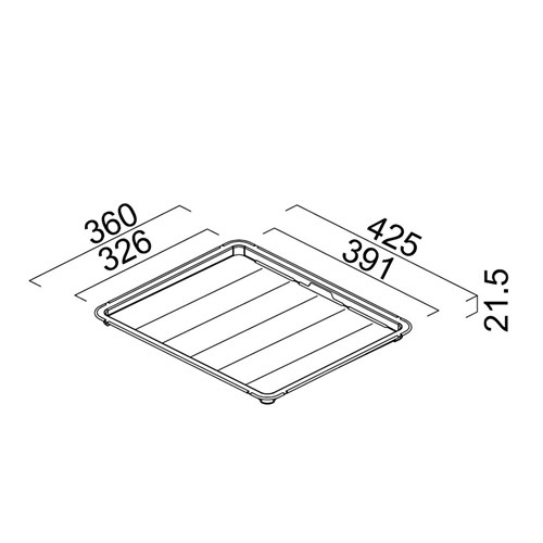 Zomodo Rio Bonze | Drainer Tray Accessory